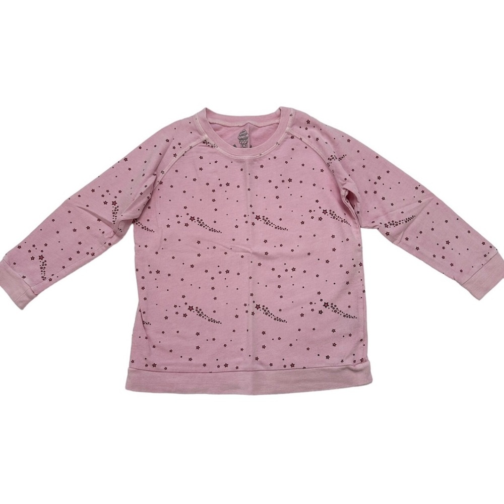 Ice Cream Castles Pink Stars Sweatshirt